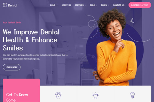 Webseite Ästhetischer Zahnarzt